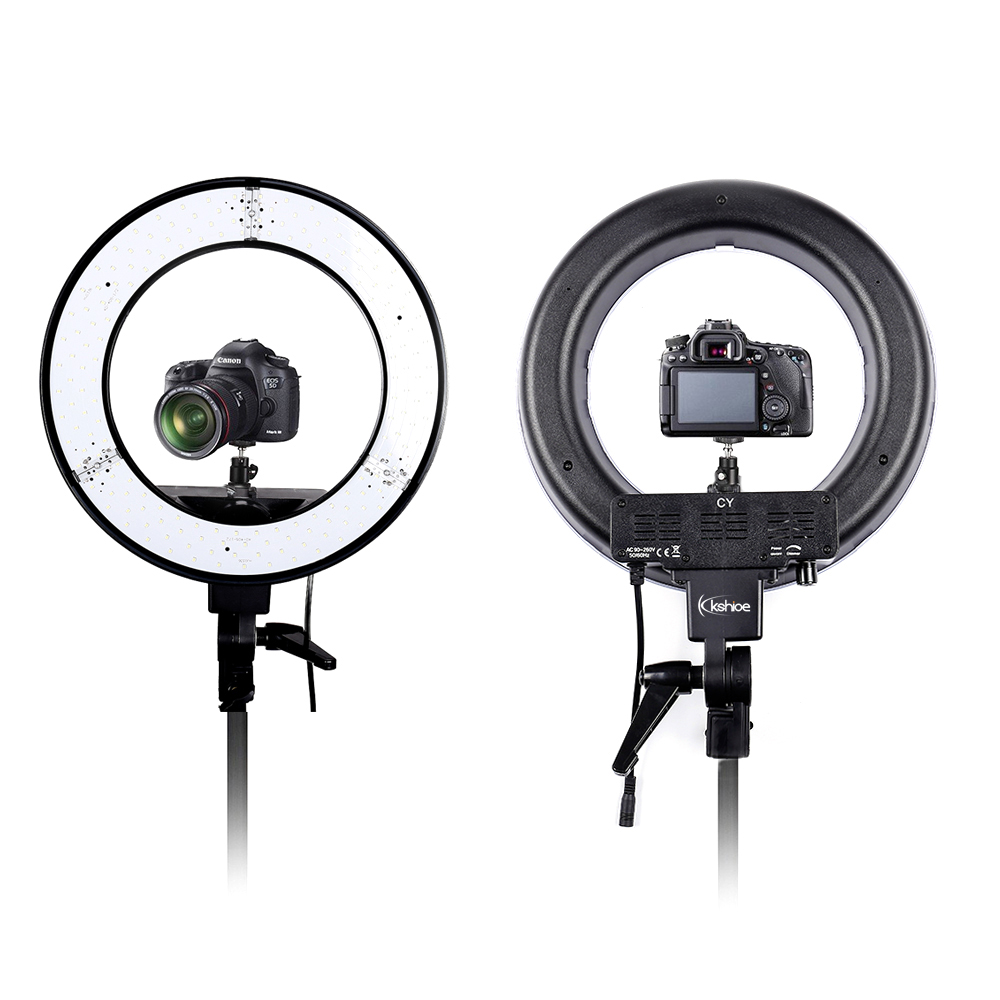 180pcs LED Ring Light Dimmable 5500K Lighting Video ...