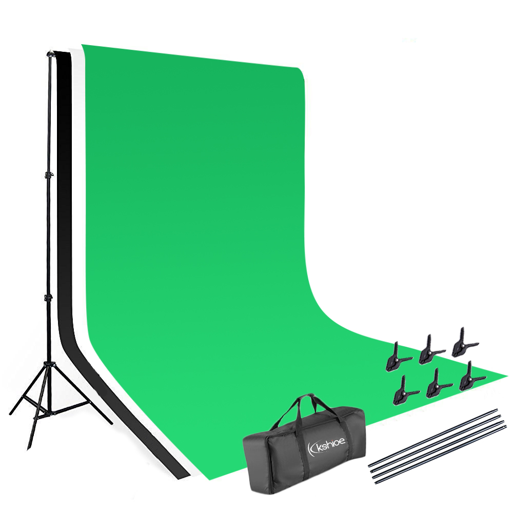 Photo Backdrop Stand MSKIRA Backdrop Stand Kit, 3x3m/10 X 10ft