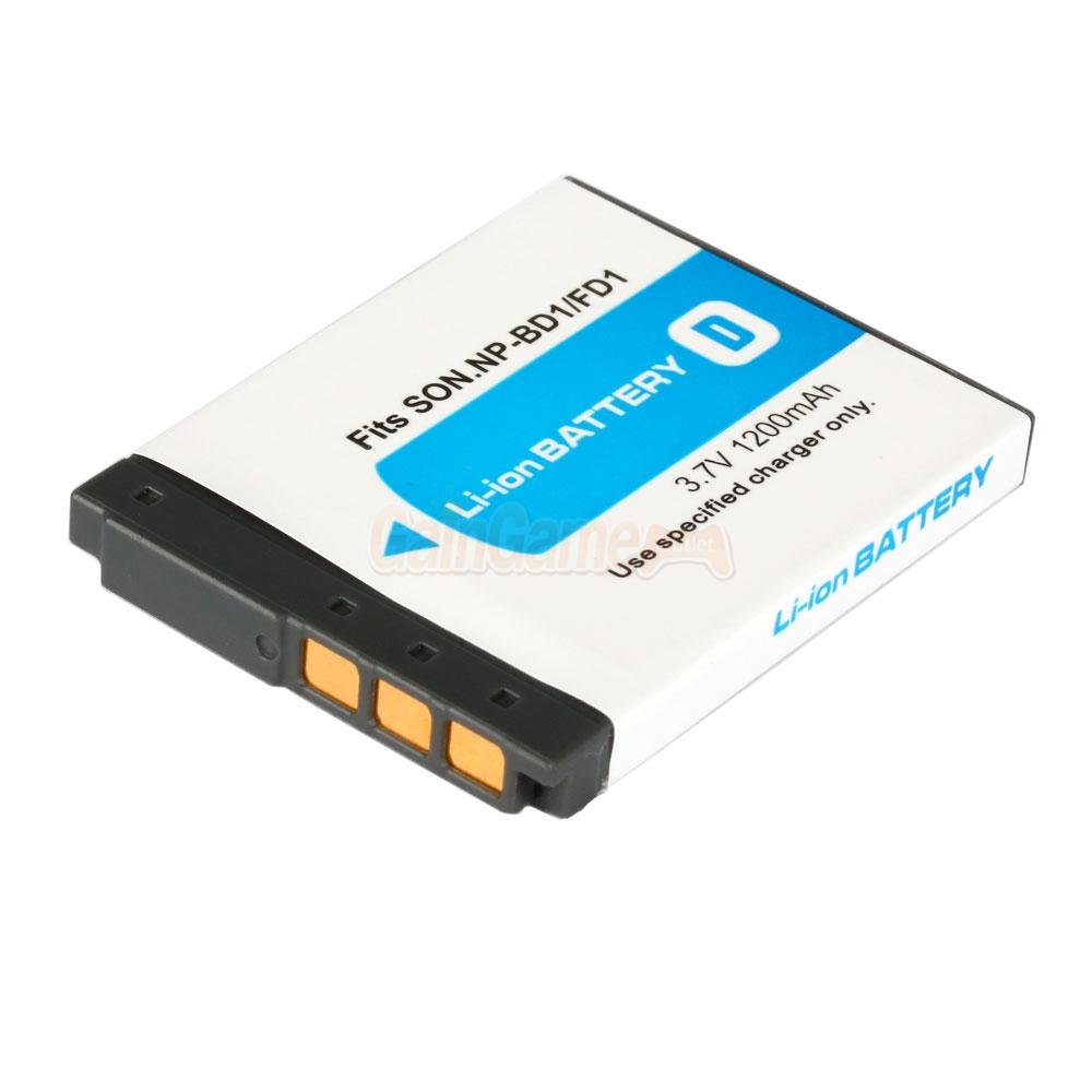 2 x NPBD1 Type D Battery+Charger for SONY CyberShot DSCT77 T90 T900 TX1 G3 eBay