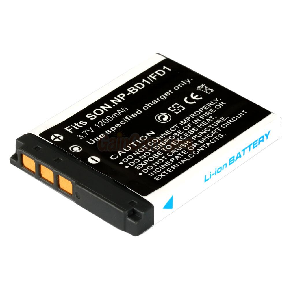 2 x NPBD1 Type D Battery+Charger for SONY CyberShot DSCT77 T90 T900 TX1 G3 eBay