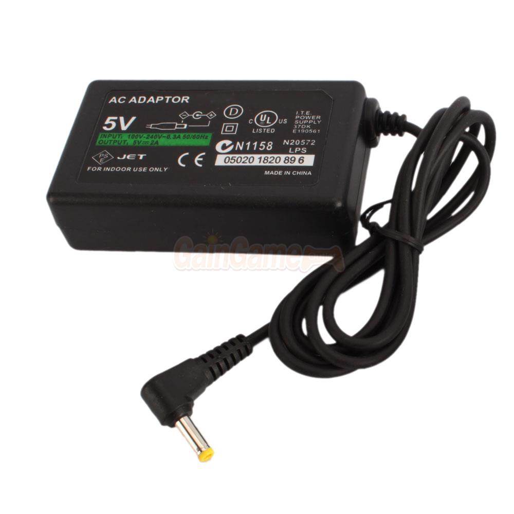 2X Home Wall Charger AC Power Adapter Cord for Sony PSP 