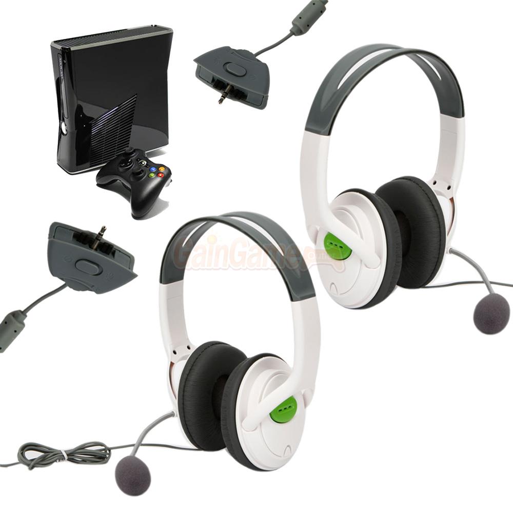 2X Live Game Headset Headphone with Microphone for XBOX 360 Wireless