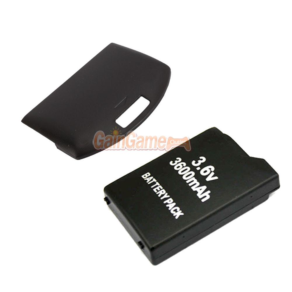 3600mAh Rechargeale Battery Pack+Back Cover Case for Sony PSP 1000 1001 eBay